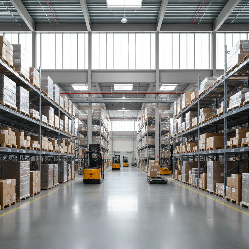 Warehouse interior